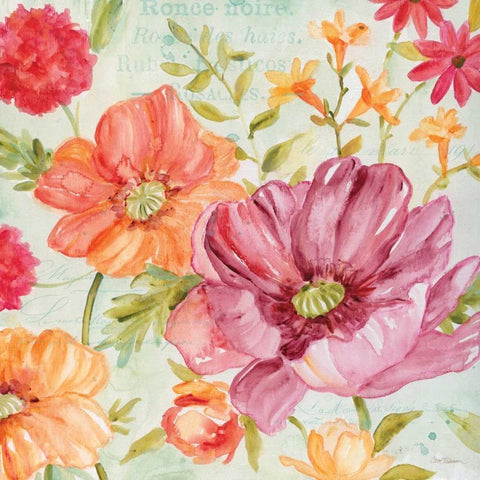 Warm Afternoon III White Modern Wood Framed Art Print by Robinson, Carol