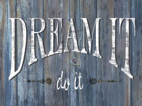 Weathered Wood White Modern Wood Framed Art Print with Double Matting by Donovan, Kelly