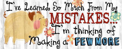 Ive Learned Black Ornate Wood Framed Art Print with Double Matting by Knutsen, Conrad