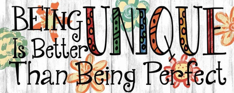 Being Unique White Modern Wood Framed Art Print with Double Matting by Knutsen, Conrad