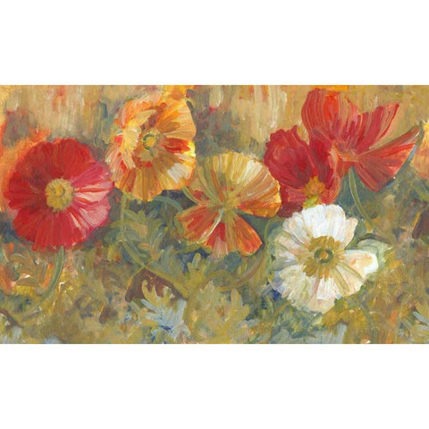 Autumns Black Modern Wood Framed Art Print by Vollherbst-Lane, Elaine