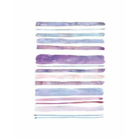 Line Over I White Modern Wood Framed Art Print by Robinson, Carol