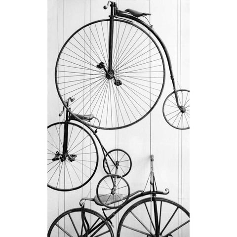 Classic Rides Black Modern Wood Framed Art Print by Delimont, Danita