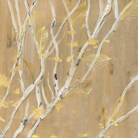 Birch Wood II Black Modern Wood Framed Art Print by Jill, Susan