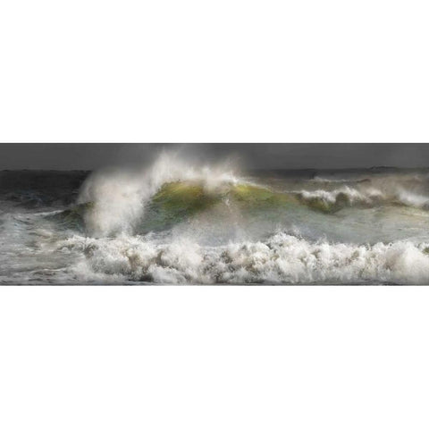 Approaching White Modern Wood Framed Art Print by Calascibetta, Mike