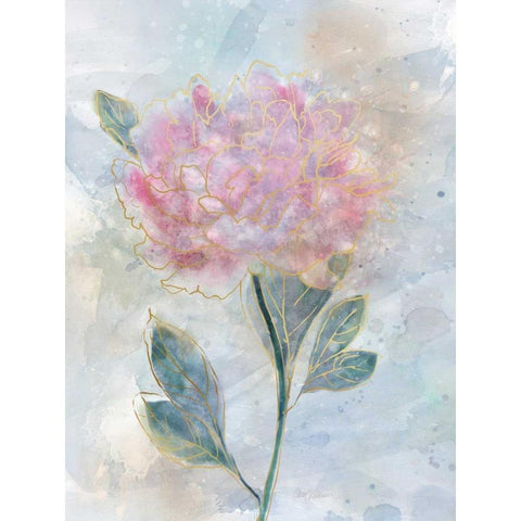 Stained Glass White Modern Wood Framed Art Print by Robinson, Carol