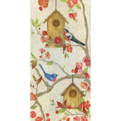 The Neighborhood Gold Ornate Wood Framed Art Print with Double Matting by Tava Studios