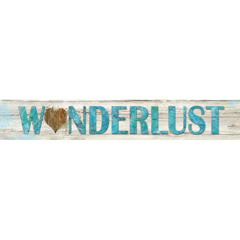 Wanderlust White Modern Wood Framed Art Print by Robinson, Carol