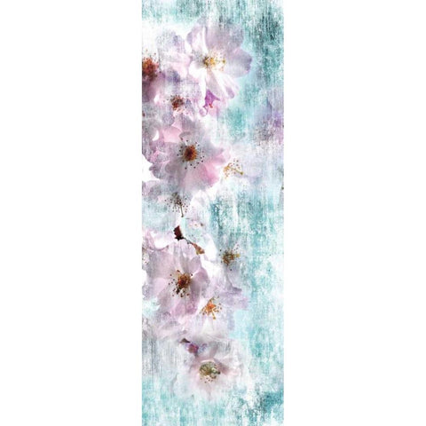 Sweet Spring II Black Modern Wood Framed Art Print with Double Matting by Weisz, Irene