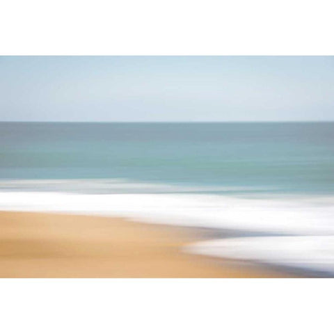 Santa Cruz Black Modern Wood Framed Art Print with Double Matting by Dahlgren, Ann