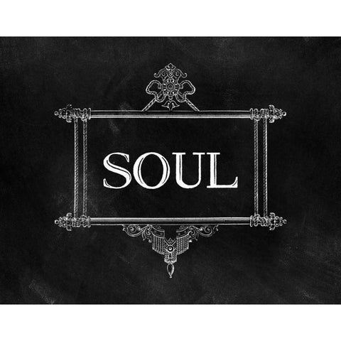 Soul Mates I Black Modern Wood Framed Art Print by CAD Designs