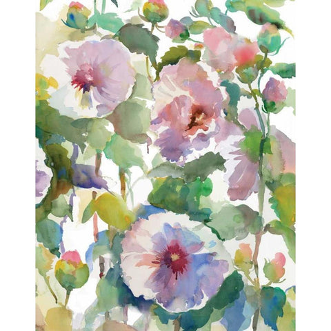 Summer Friends III Black Modern Wood Framed Art Print by Troise Heidel, Theresa