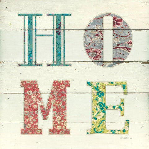 Country Home Black Modern Wood Framed Art Print by Robinson, Carol