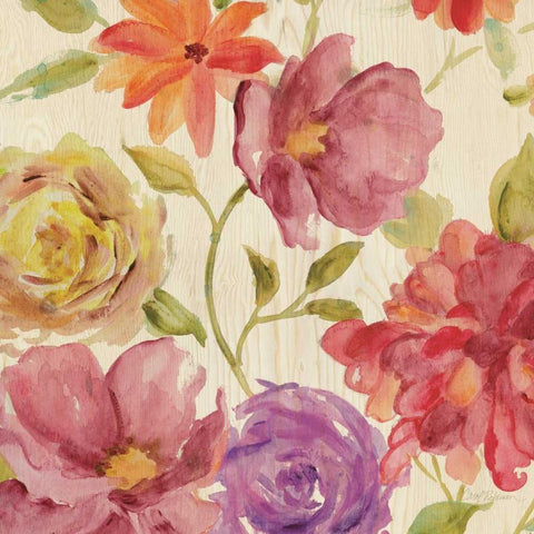 Summer Sorbet I Gold Ornate Wood Framed Art Print with Double Matting by Robinson, Carol