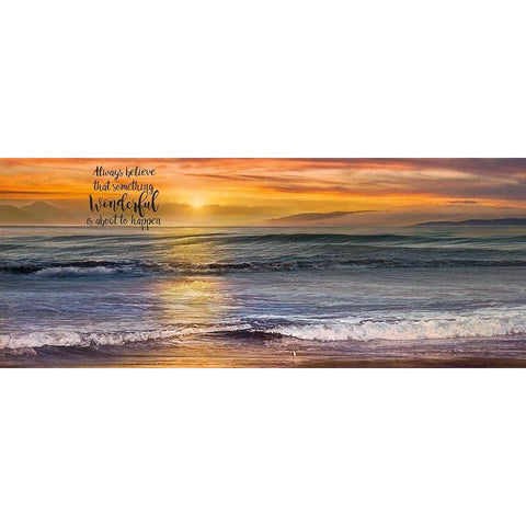 Always Black Modern Wood Framed Art Print by Calascibetta, Mike