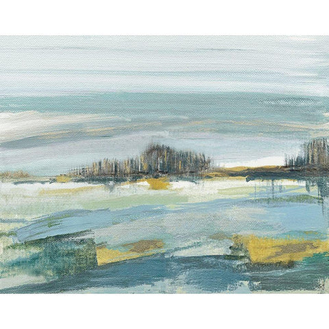 Lewbeach Vista Black Modern Wood Framed Art Print by Jill, Susan