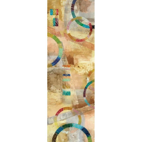 Rainbow White Modern Wood Framed Art Print by Coopersmith, Justin