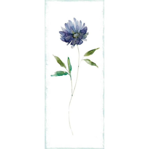 Plum Garden II Gold Ornate Wood Framed Art Print with Double Matting by Robinson, Carol