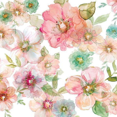 Glory of Spring Black Modern Wood Framed Art Print by Robinson, Carol