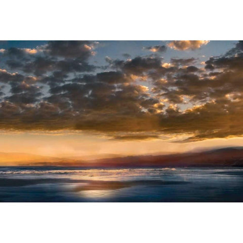 A Dream Away Black Modern Wood Framed Art Print by Calascibetta, Mike