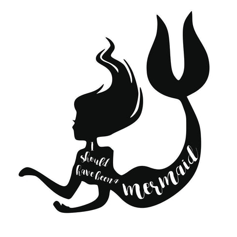 Should Have Been A Gold Ornate Wood Framed Art Print with Double Matting by Murray, Amanda