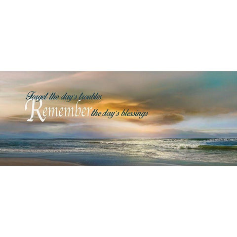 Remember Black Modern Wood Framed Art Print by Calascibetta, Mike