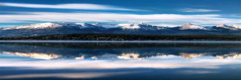 Pyramid Lake Black Ornate Wood Framed Art Print with Double Matting by Delimont, Danita