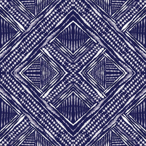 Inky Kaleidoscope I Black Modern Wood Framed Art Print with Double Matting by Murray, Amanda