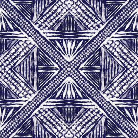 Inky Kaleidoscope Gold Ornate Wood Framed Art Print with Double Matting by Murray, Amanda