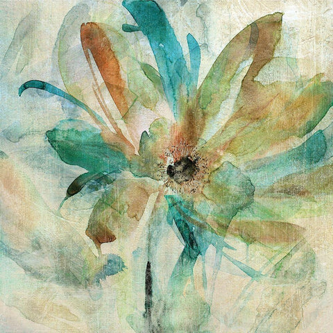 Vivid Spring Black Modern Wood Framed Art Print by Robinson, Carol