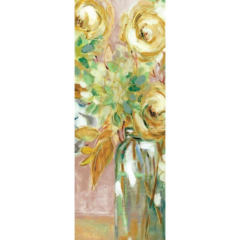 Autumn Arrangement Gold Ornate Wood Framed Art Print with Double Matting by Robinson, Carol