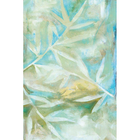 Foliage Menagerie White Modern Wood Framed Art Print by Robinson, Carol