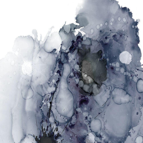 Sea Coral II Black Ornate Wood Framed Art Print with Double Matting by Robinson, Carol