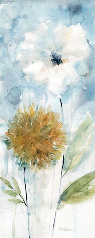 Holland Spring White Modern Wood Framed Art Print with Double Matting by Robinson, Carol