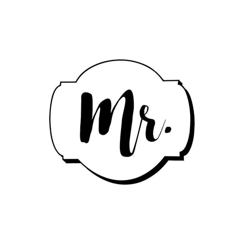 Mr. Black Modern Wood Framed Art Print by Murray, Amanda