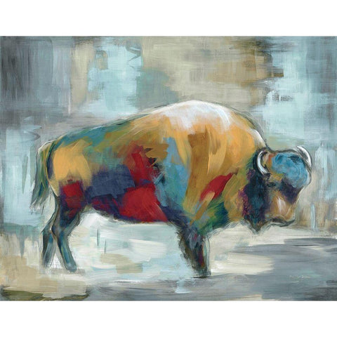 Wild and Free Black Modern Wood Framed Art Print by Dunlap, Marilyn
