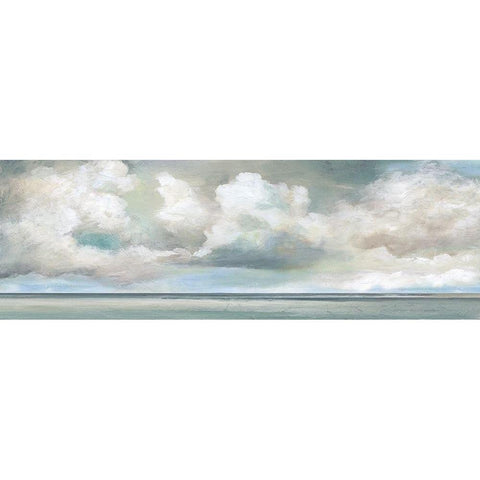 Cloudscape Vista I Gold Ornate Wood Framed Art Print with Double Matting by Nan