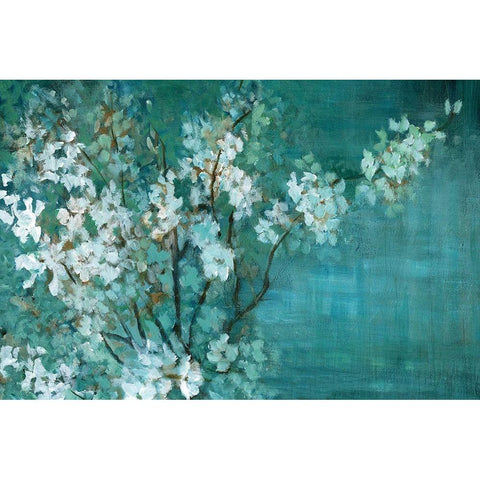 Springs Offering Black Modern Wood Framed Art Print by Nan