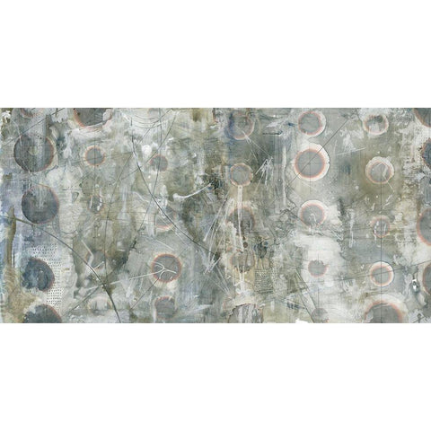 Recurrent White Modern Wood Framed Art Print by Robinson, Carol