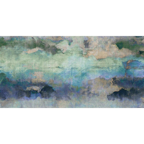 Dreamscape Gold Ornate Wood Framed Art Print with Double Matting by Butler, John