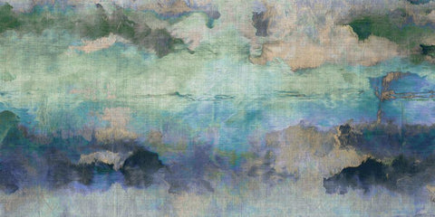 Dreamscape White Modern Wood Framed Art Print with Double Matting by Butler, John