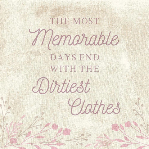 Dirtiest Clothes Black Modern Wood Framed Art Print with Double Matting by Murray, Amanda