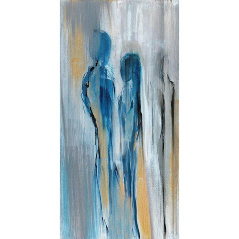 Just A Memory I White Modern Wood Framed Art Print by Jill, Susan