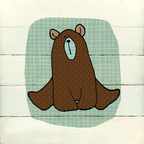 Woodland Black Ornate Wood Framed Art Print with Double Matting by Robinson, Carol