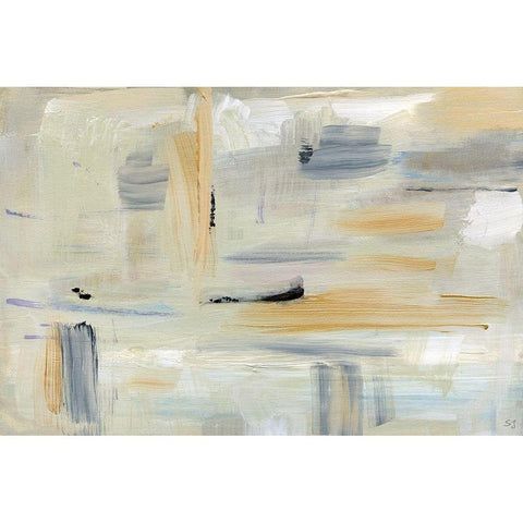 Mountain Air I Black Modern Wood Framed Art Print by Jill, Susan