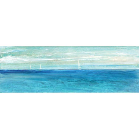 St. Maarten White Modern Wood Framed Art Print by Jill, Susan