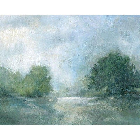 Summer Afternoon White Modern Wood Framed Art Print by Robinson, Carol