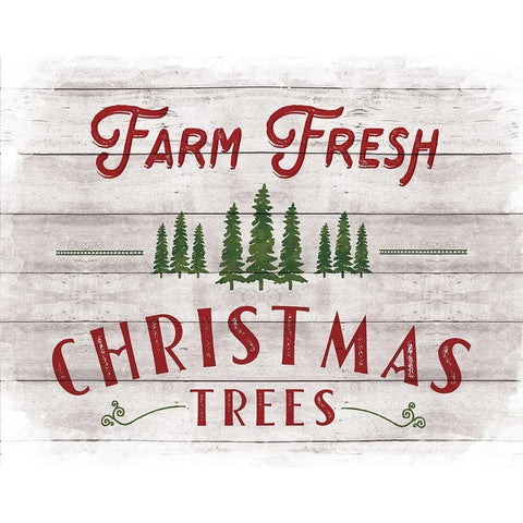 Farm Fresh Black Modern Wood Framed Art Print by Murray, Amanda