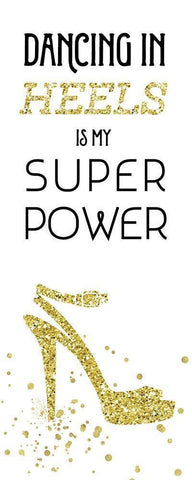 Dancing In Heels Black Ornate Wood Framed Art Print with Double Matting by Murray, Amanda