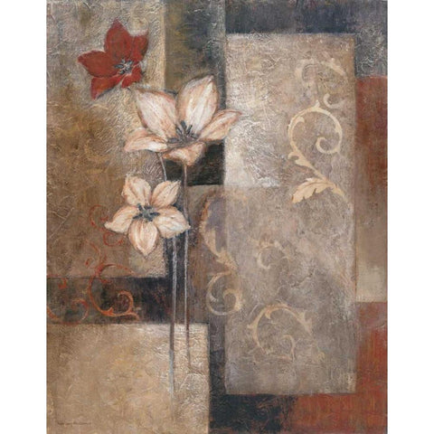 Modern Magic I Black Modern Wood Framed Art Print with Double Matting by Abrahams, Rosie